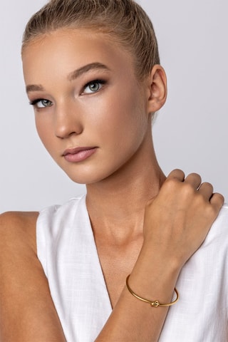 Pulsera Verónica - Chapado en oro amarillo