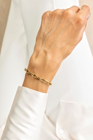 Pulsera de eslabones Hayden - Chapado en oro amarillo