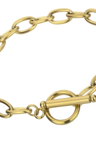 Pulsera de eslabones Hayden - Chapado en oro amarillo