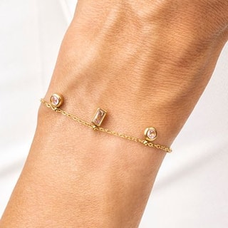 Pulsera Gabrielle - Acero inoxidable