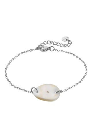 Pulsera Ximena - Perla cultivada de agua dulce y circón - Emily Westwood