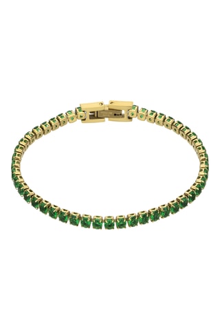 Pulsera bañada en oro amarillo