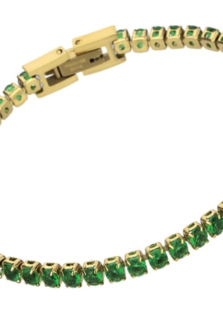 Pulsera bañada en oro amarillo