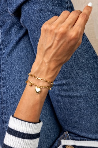 Pulsera Cameron - Chapado en oro amarillo