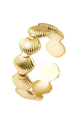 Anillo - Chapado en oro amarillo