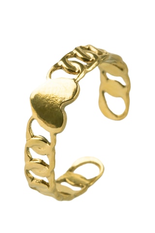 Anillo - Chapado en oro amarillo