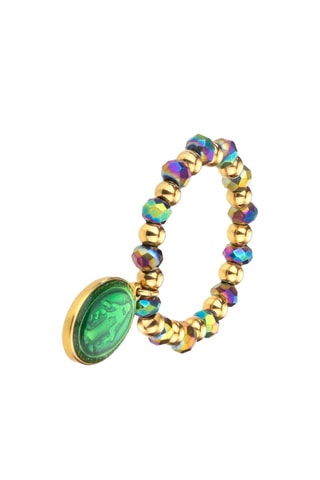 Anillo Isabelle - Chapado en oro amarillo - Marc Malone