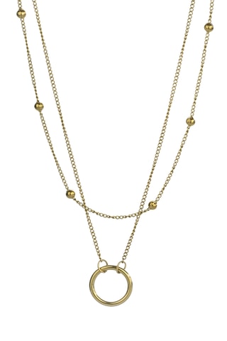 Collar Lyric - Acero inoxidable dorado 