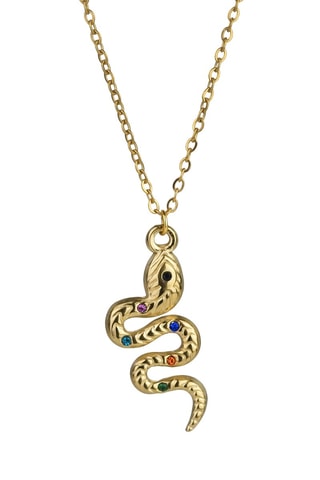 Collar Leilani - Chapado en ion de oro amarillo