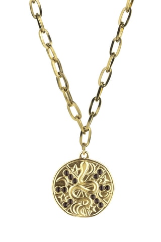 Collar - Dorado y negro - Marc Malone