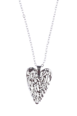 Collar - Chapado en oro blanco