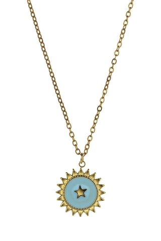 Collar Magnolia - Chapado en ion amarillo - Emily Westwood