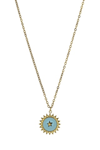 Collar Magnolia - Chapado en ion amarillo - Emily Westwood