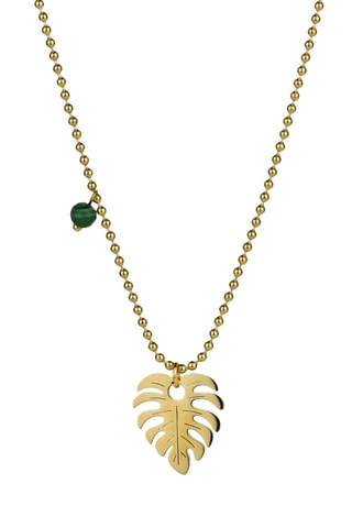 Collar - Dorado y verde - Emily Westwood