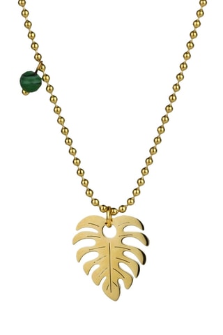 Collar - Dorado y verde - Emily Westwood