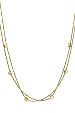 Collar de doble vuelta Allie - Dorado