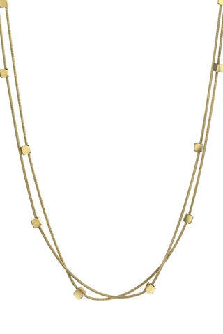 Collar de doble vuelta Allie - Dorado
