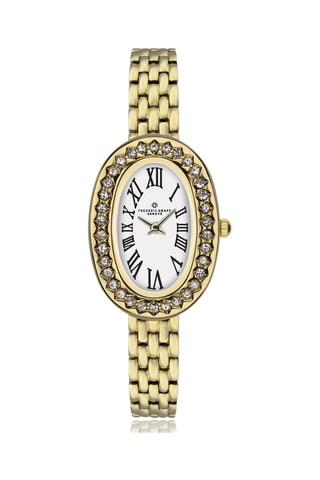 Reloj de cuarzo de acero - Dorado