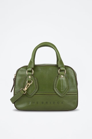 Leren Handtas Daphne - Groen