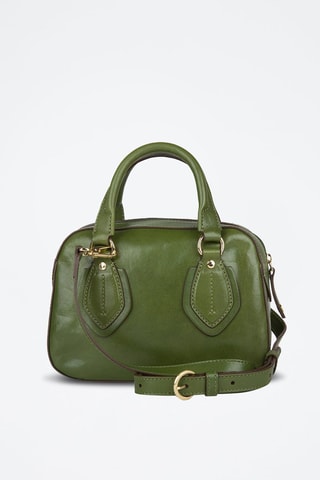 Leren Handtas Daphne - Groen