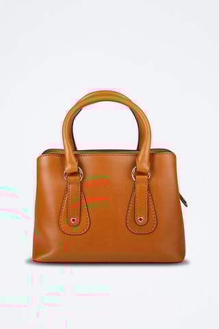 Leren Handtas Cécilia - Camel