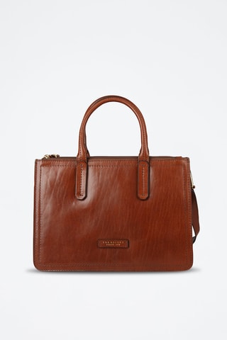 Leren Handtas Beatrice - Camel