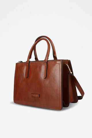 Leren Handtas Beatrice - Camel