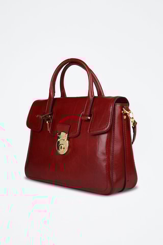 Leren Handtas Corsini - Bordeauxrood