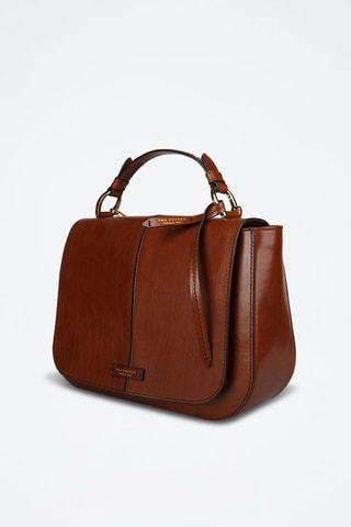 Leren Handtas Faentina - Camel