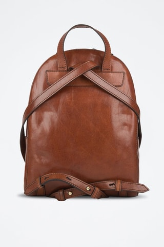 Leren Rugtas Elettra - Bruin 