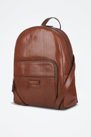 Leren Rugtas Elettra - Bruin 