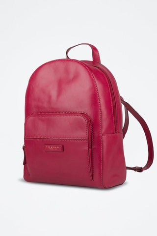 Leren Rugtas Elettra - Fuchsia 