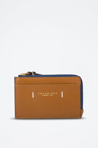 Leren Pasjeshouder Chiara - Camel