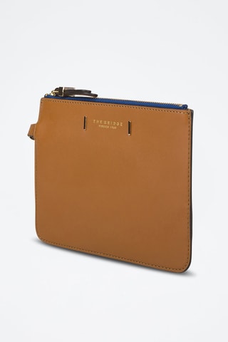 Leren Clutch Chiara - Camel 