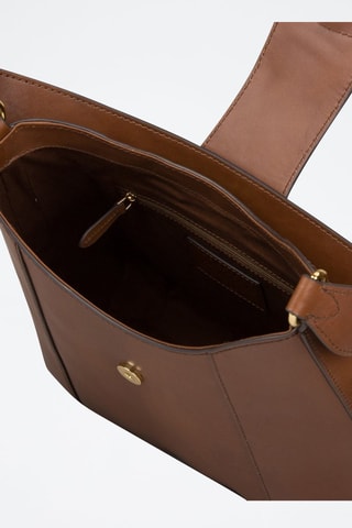 Leren Handtas Erica - Bruin