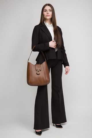 Leren Handtas Erica - Bruin