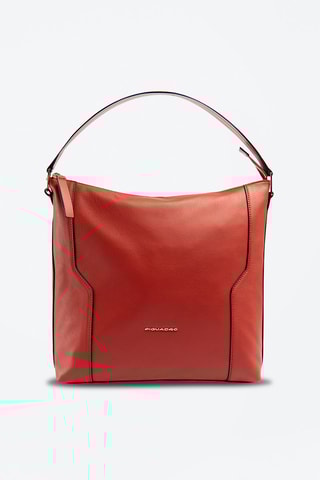 Leren Shopper Rood - Piquadro