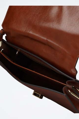 Leren Handtas Beatrice - Camel