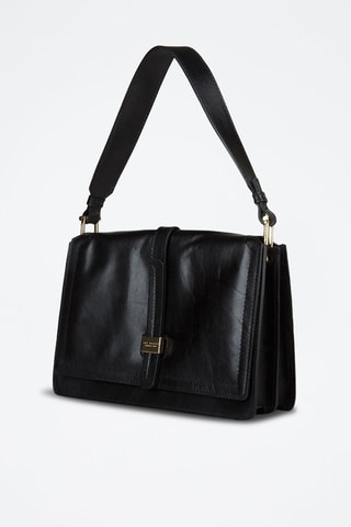 Leren Handtas Beatrice - Zwart