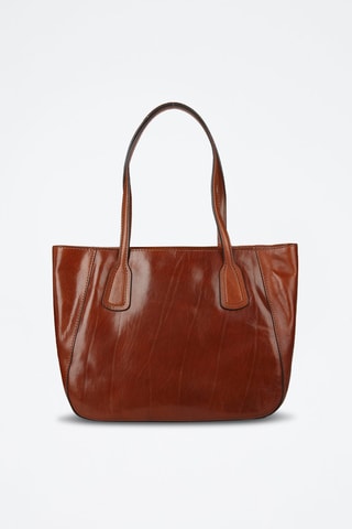 Leren Handtas Maddalena - Bruin