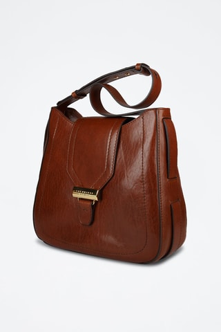 Leren Handtas Benedetta - Camel