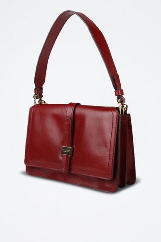 Leren Handtas Beatrice - Rood