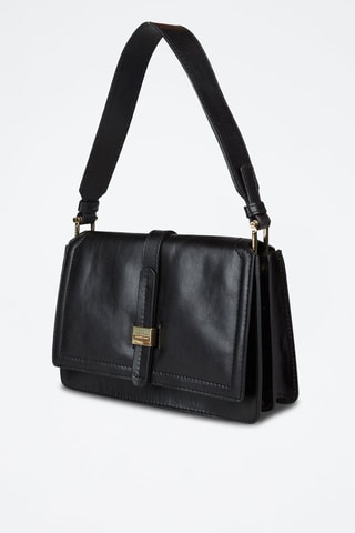 Leren Handtas Beatrice - Zwart