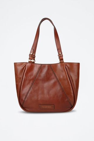 Leren Handtas Brigida - Bruin