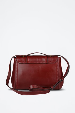 Leren Schoudertas Vigna Nuovo - Bordeauxrood