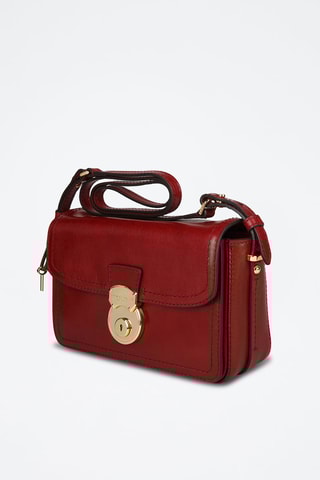 Leren Schoudertas Corsini - Rood