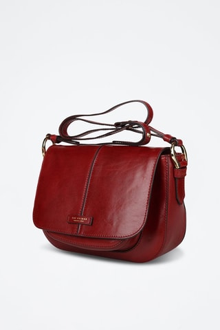 Leren Schoudertas Faentina - Rood