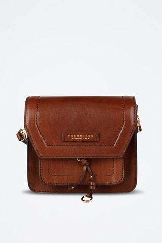 Leren Schoudertas Elba - Bruin