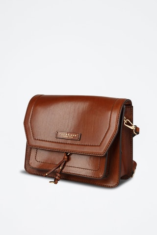 Leren Schoudertas Elba - Bruin