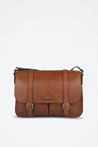 Leren Schoudertas Cesare - Bruin 